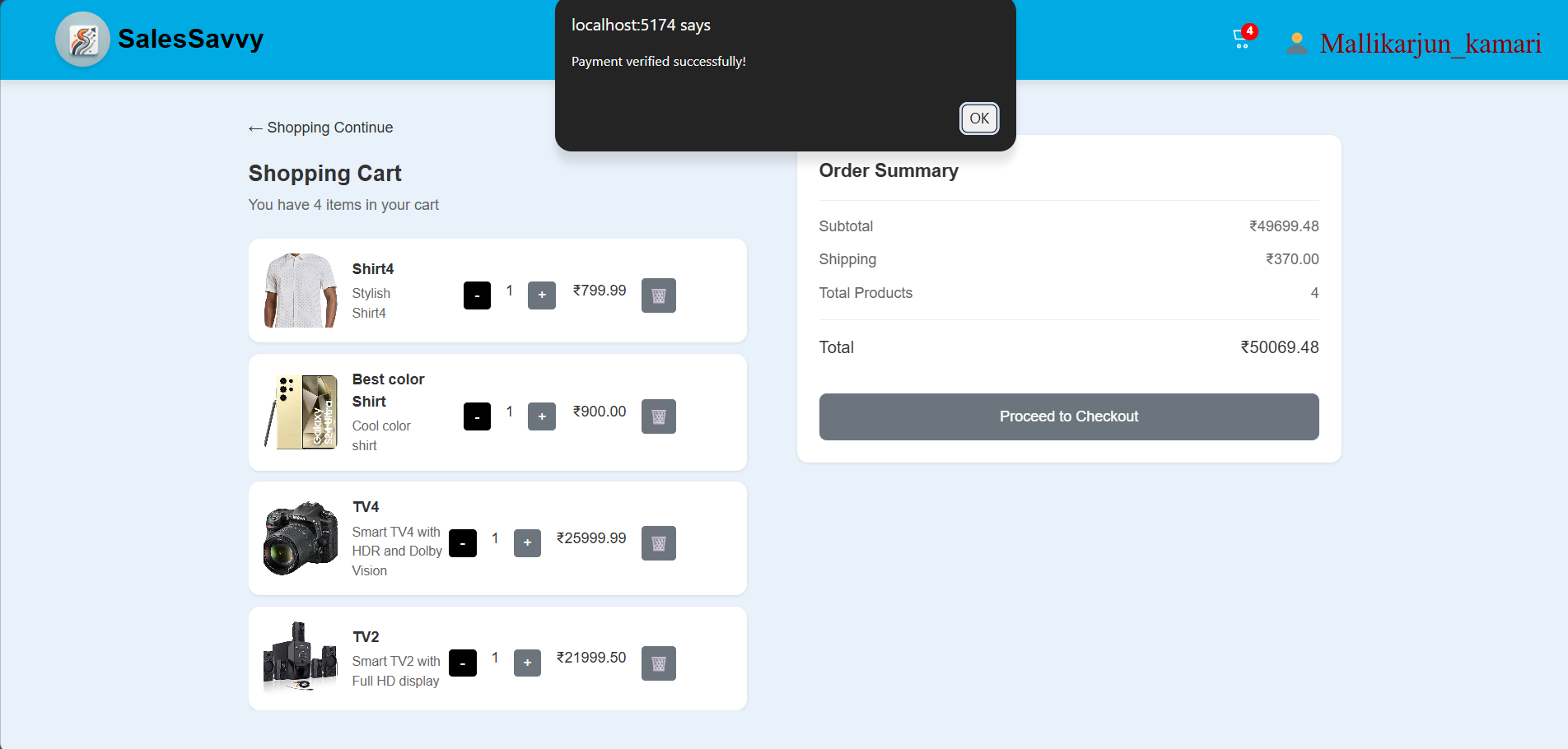 Sales Savvy Login Page